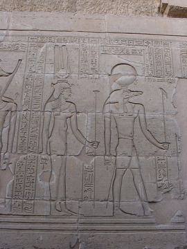 Haroeris (links) en Sobek